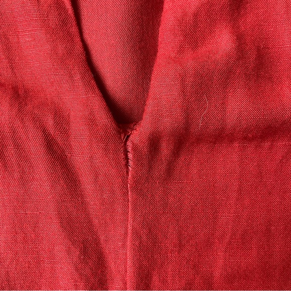 Urban Outfitters Suddenly Spring Linen Ruffle Mini Dress - Picture 5 of 10